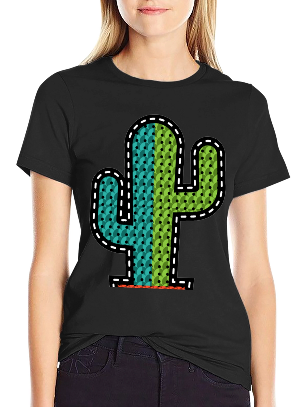 Cactus Graphic Tee - Modern Desert Style