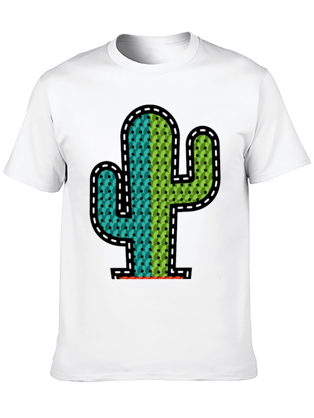 Cactus Graphic Tee - Modern Desert Style