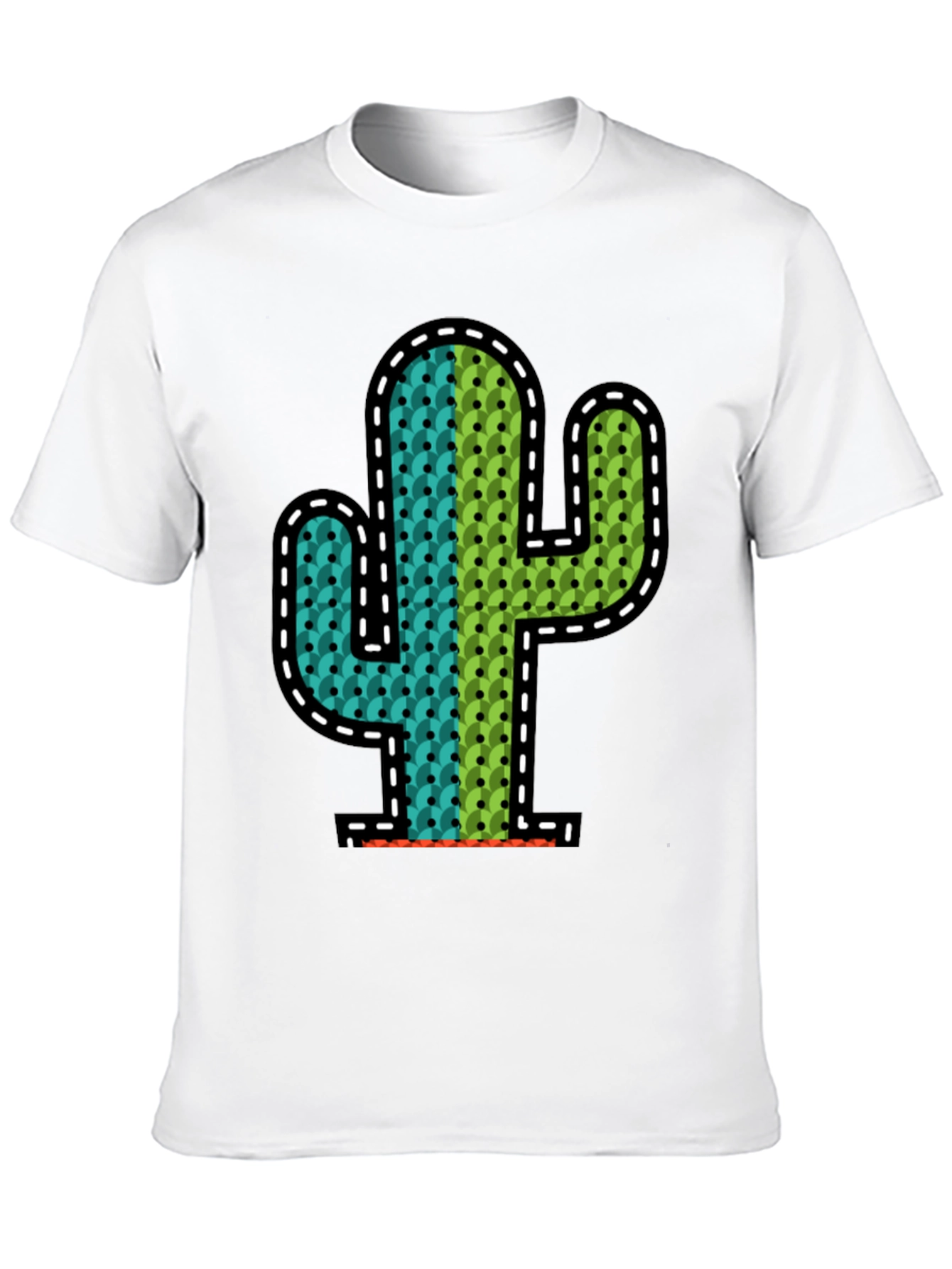 Cactus Graphic Tee - Modern Desert Style