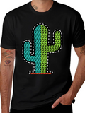 Cactus Graphic Tee - Modern Desert Style