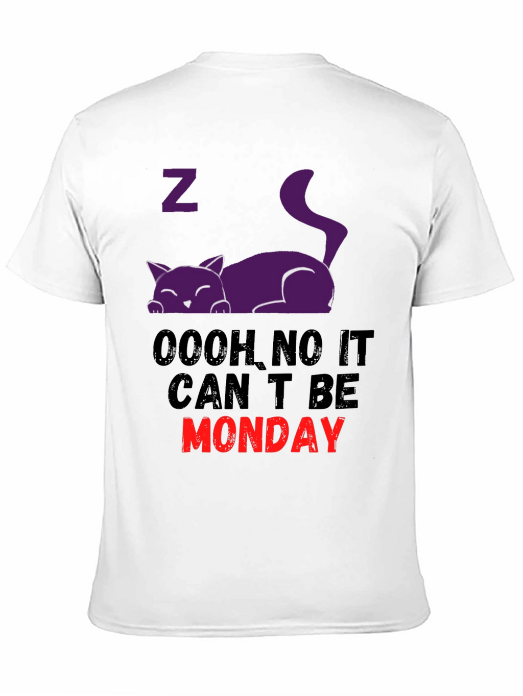 Monday Blues Cat Graphic Tee
