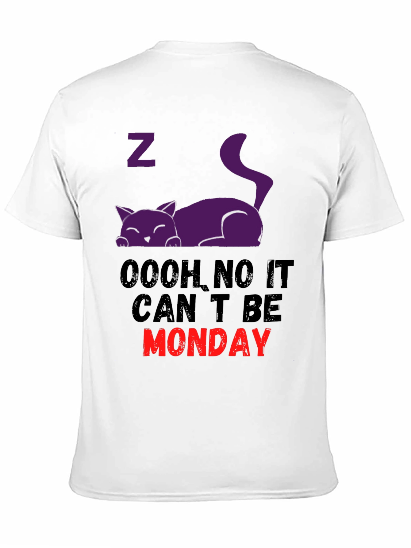 Monday Blues Cat Graphic Tee