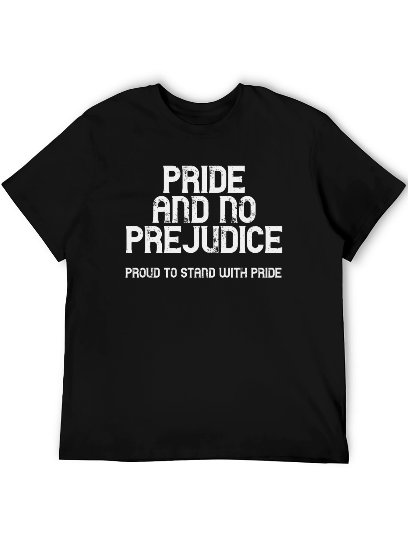 Pride and No Prejudice Graphic Tee - Stand with Pride