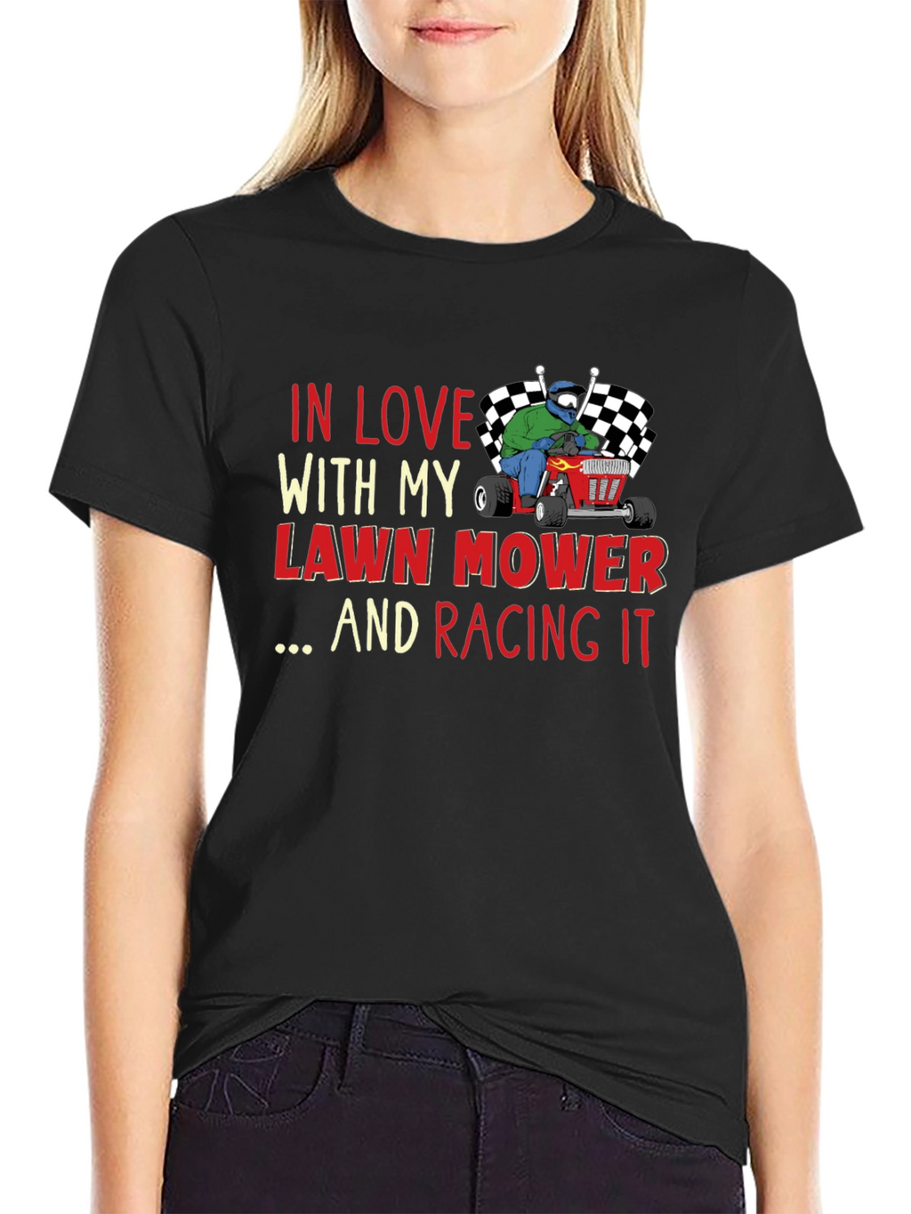 Lawn Mower Racing T-Shirt