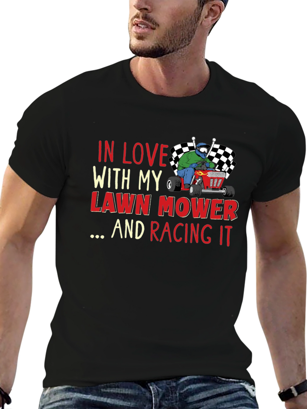 Lawn Mower Racing T-Shirt