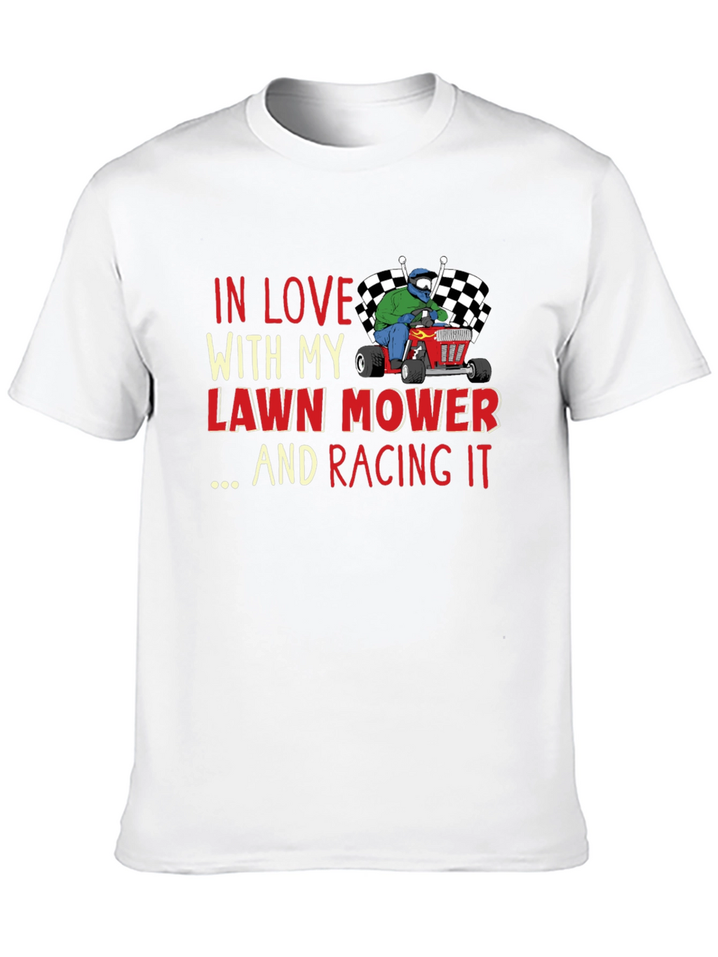 Lawn Mower Racing T-Shirt