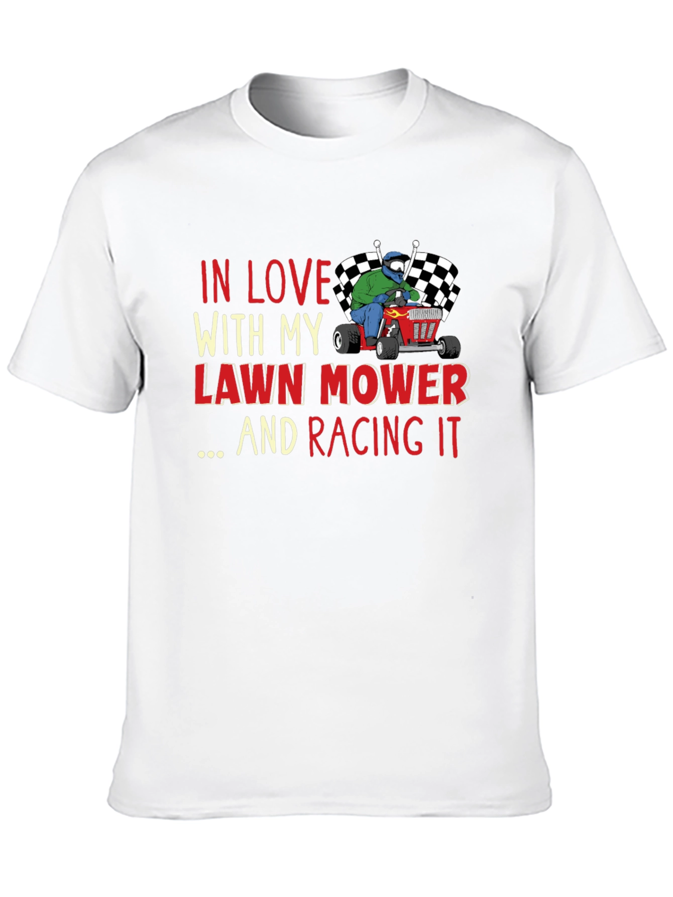 Lawn Mower Racing T-Shirt