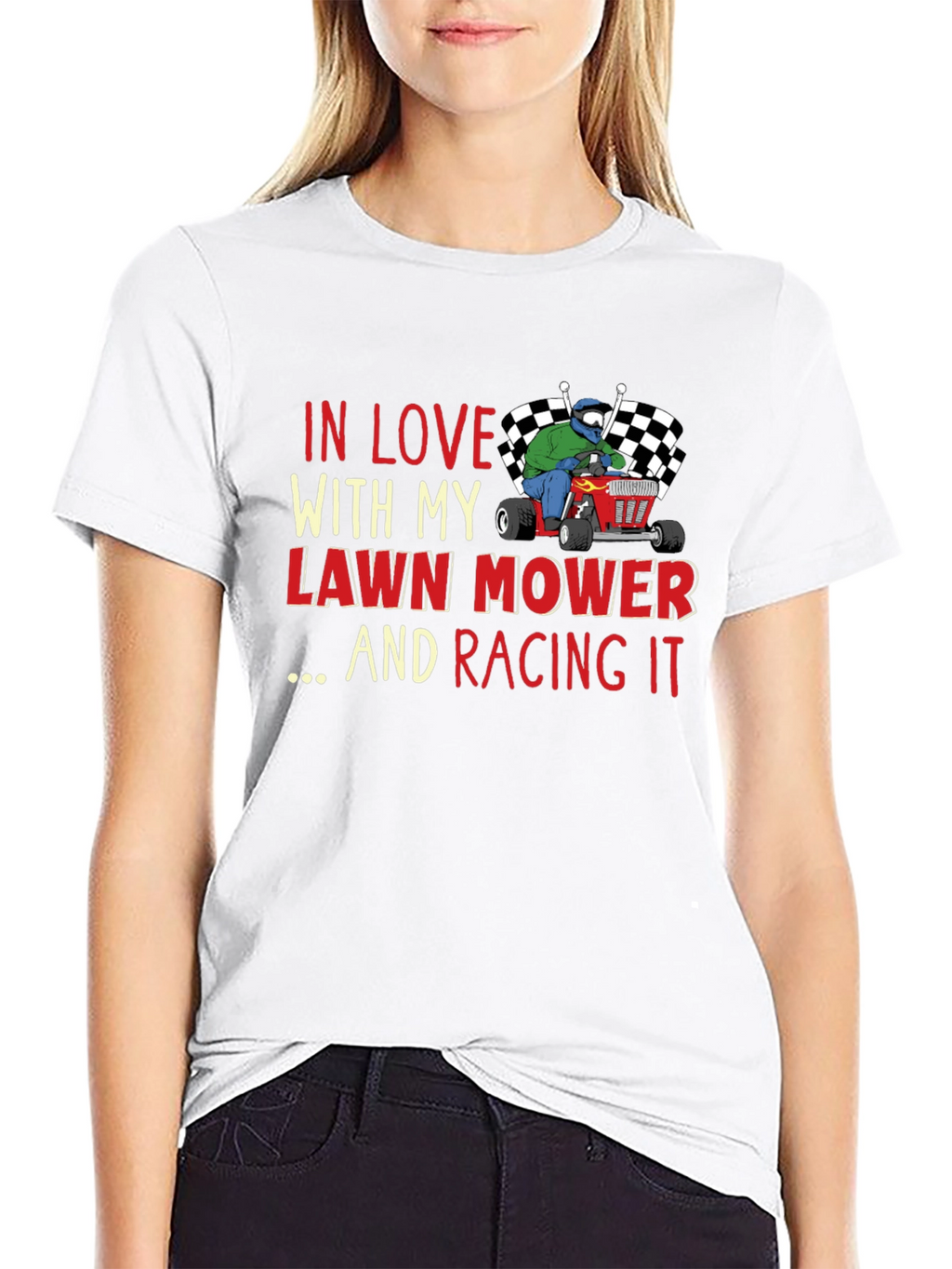 Lawn Mower Racing T-Shirt