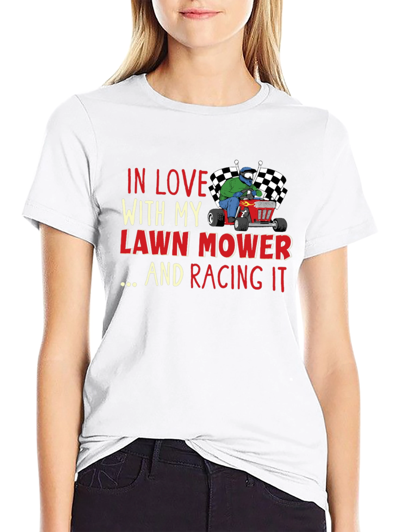 Lawn Mower Racing T-Shirt