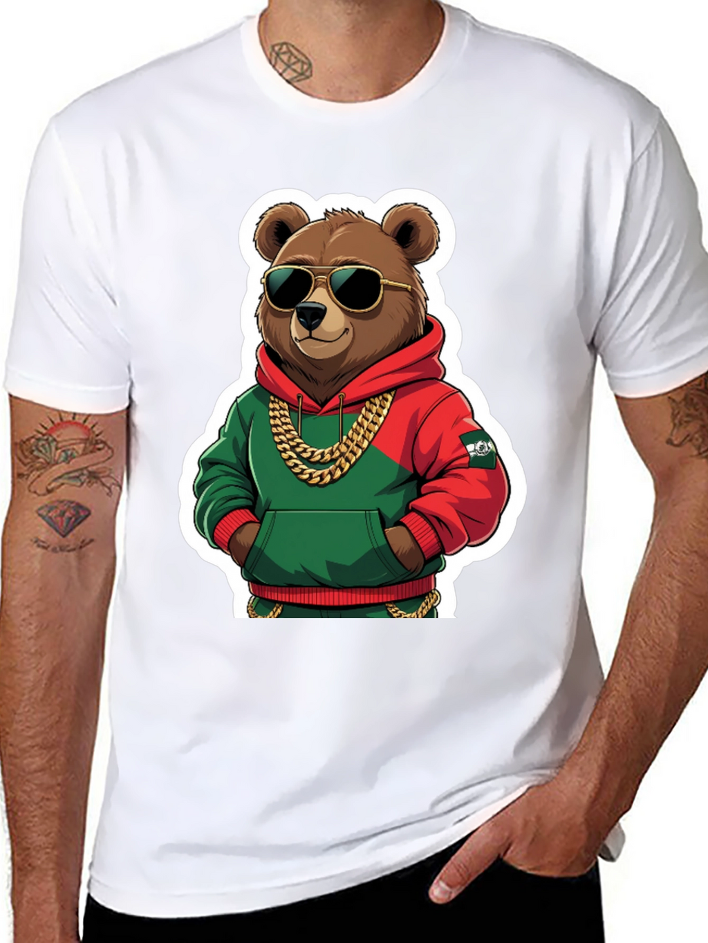 Cool Bear T-Shirt - Hip Hop Style