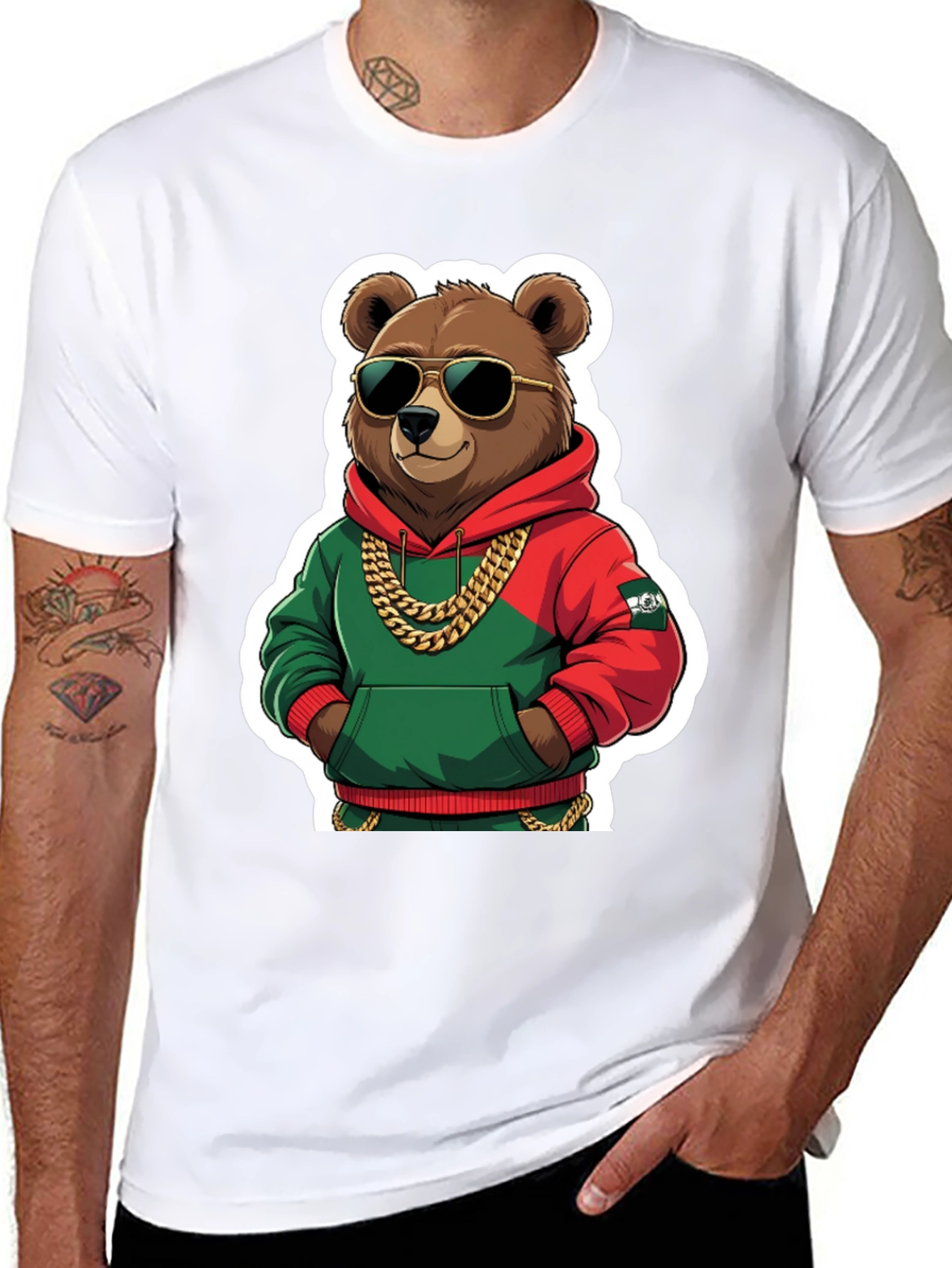 Cool Bear T-Shirt - Hip Hop Style