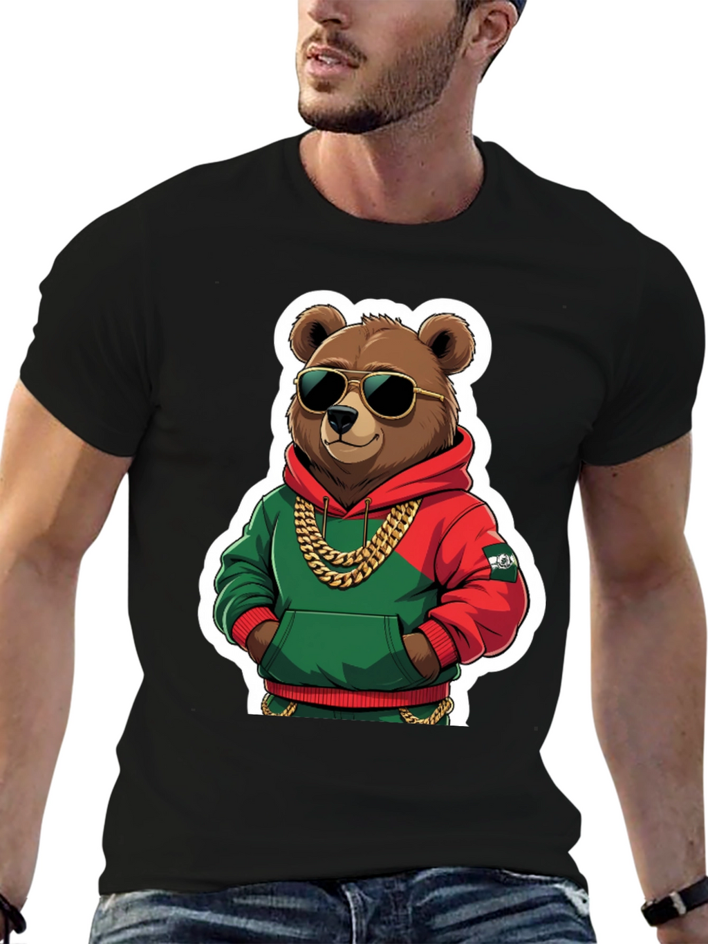 Cool Bear T-Shirt - Hip Hop Style