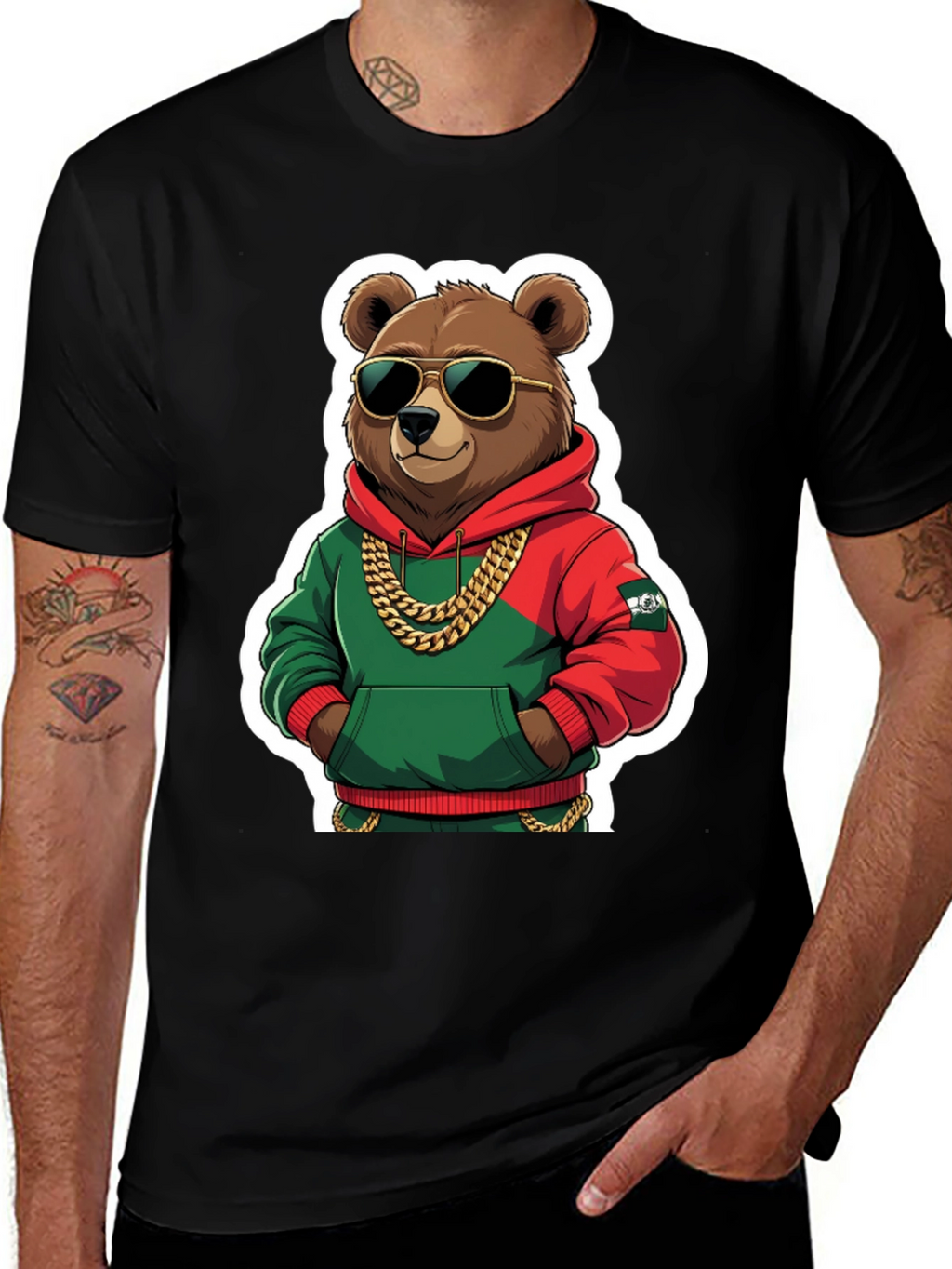Cool Bear T-Shirt - Hip Hop Style