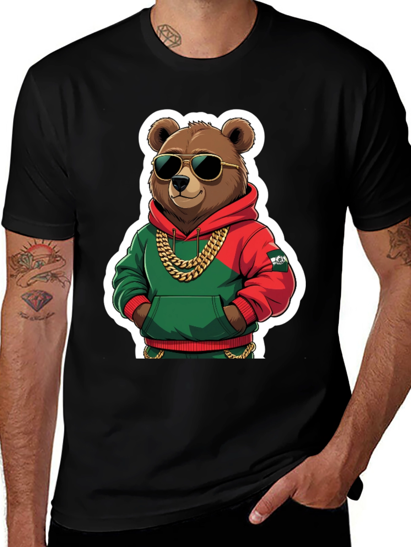 Cool Bear T-Shirt - Hip Hop Style