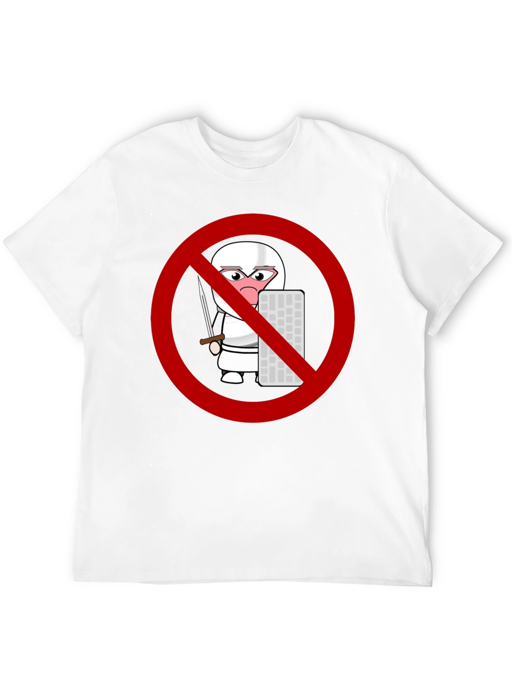No Coding Ninja T-Shirt - Black Novelty Tee