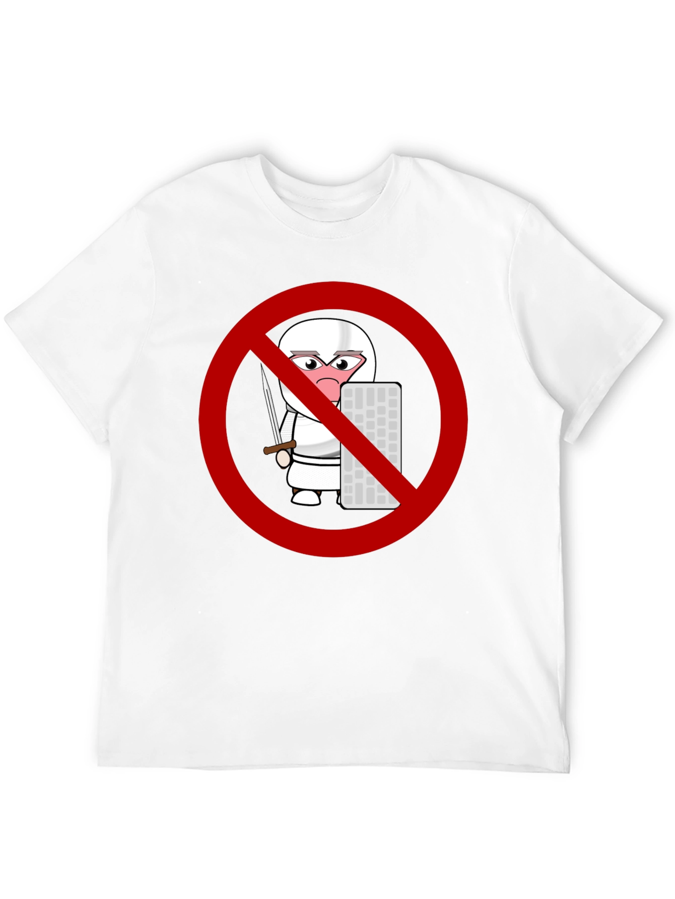 No Coding Ninja T-Shirt - Black Novelty Tee