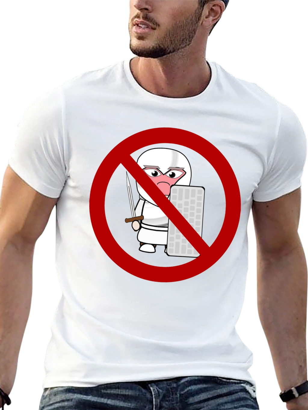 No Coding Ninja T-Shirt - Black Novelty Tee