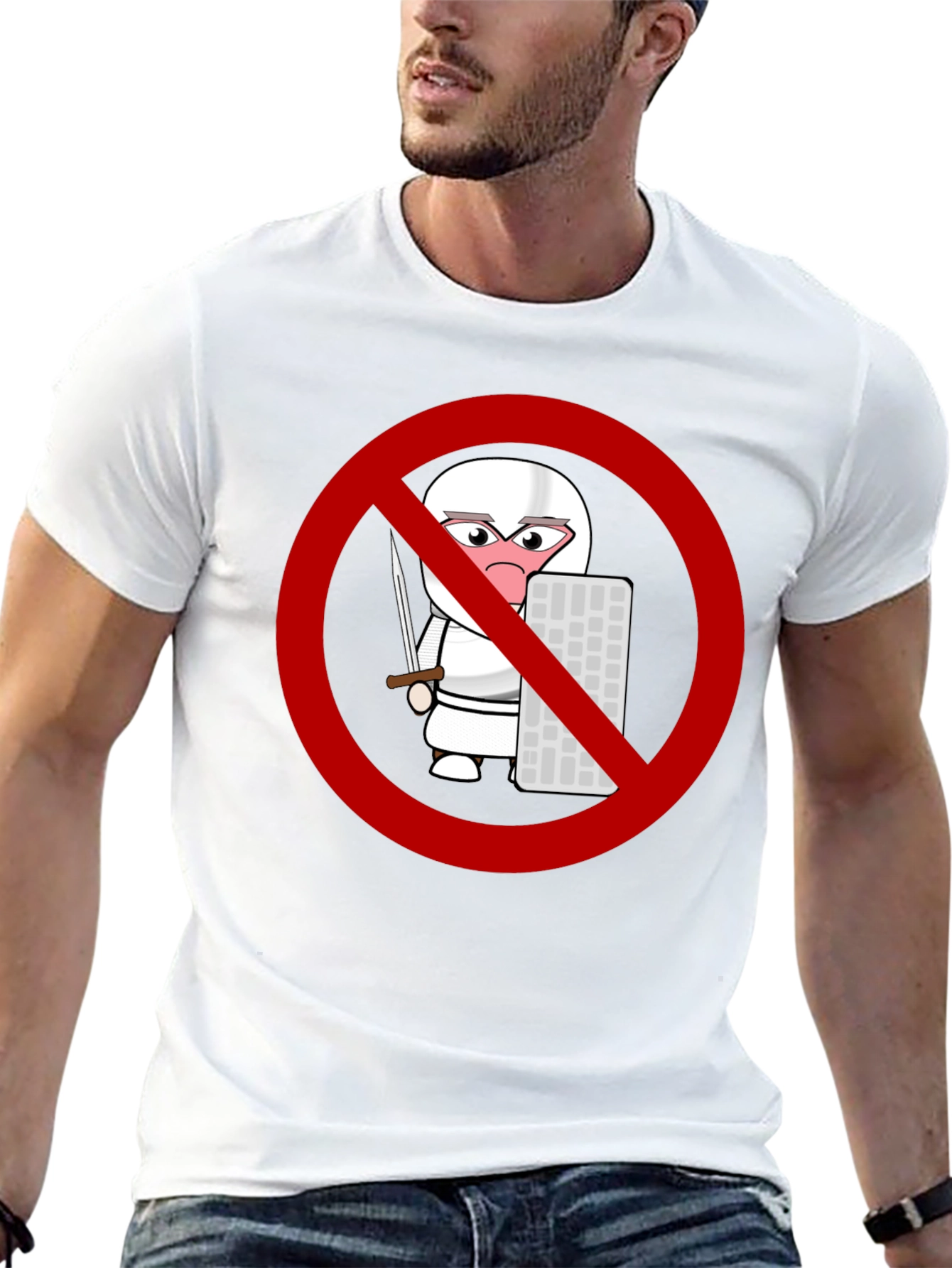 No Coding Ninja T-Shirt - Black Novelty Tee