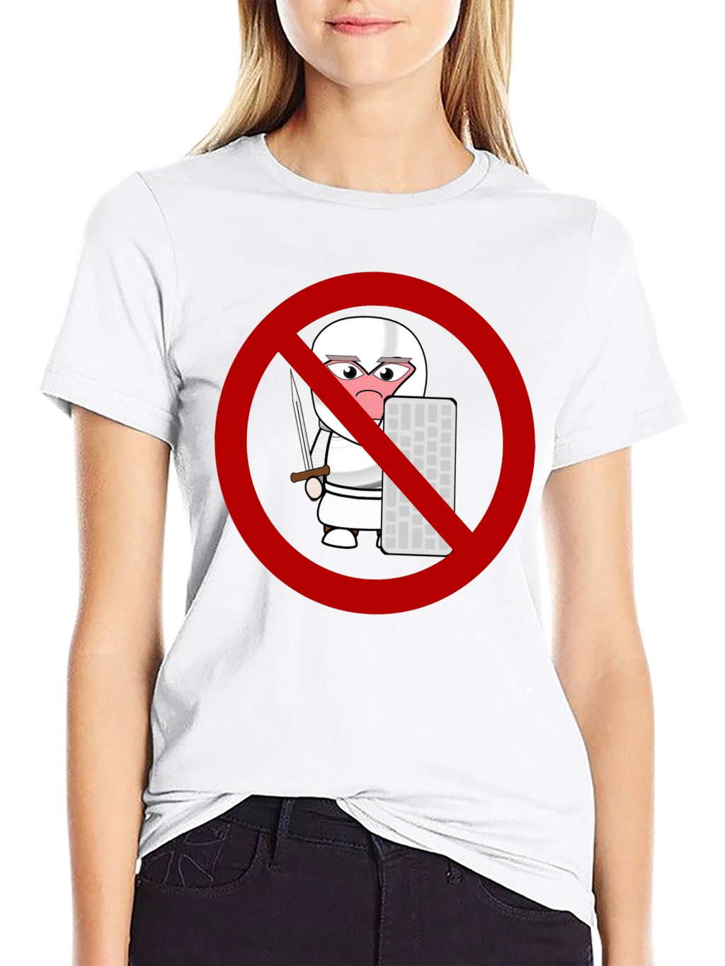 No Coding Ninja T-Shirt - Black Novelty Tee
