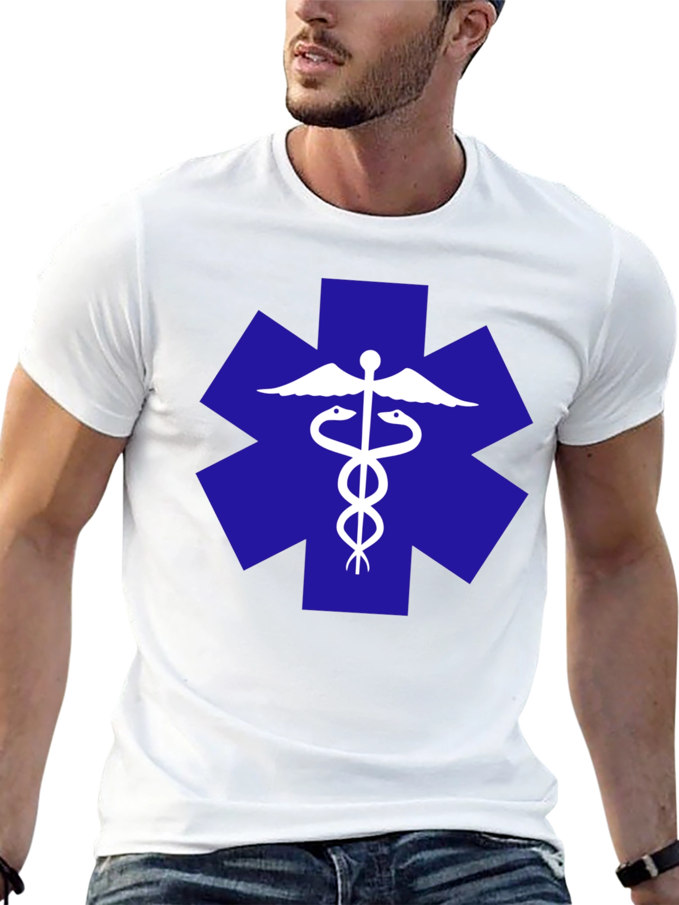 Star of Life Medical T-Shirt - EMS EMT Paramedic