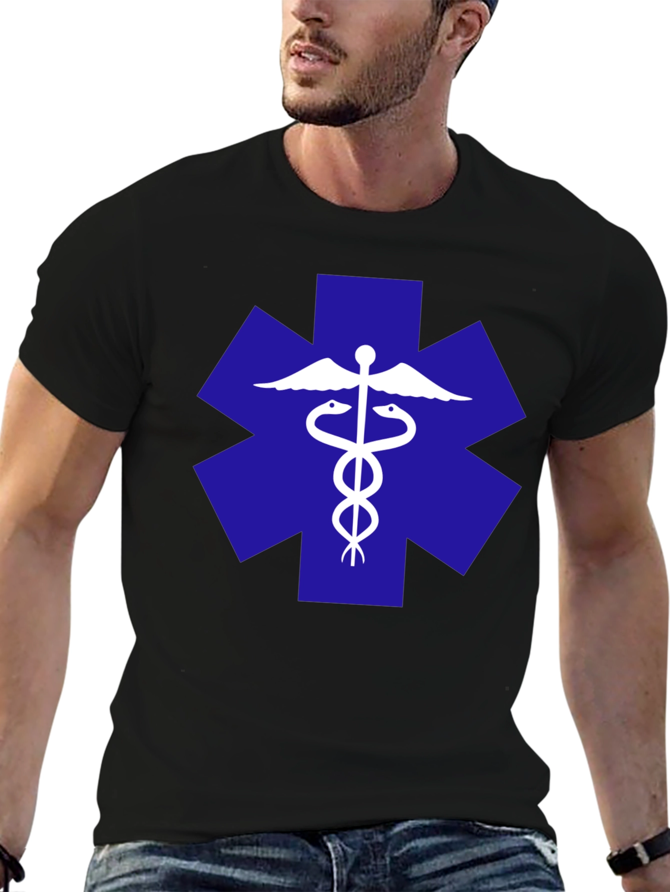 Star of Life Medical T-Shirt - EMS EMT Paramedic