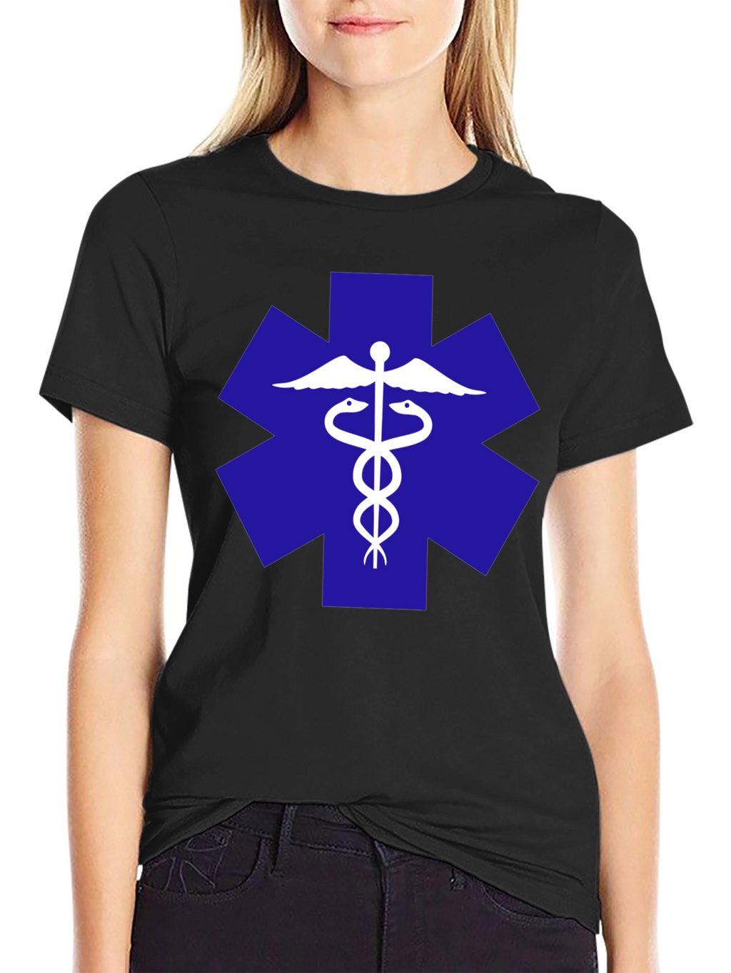 Star of Life Medical T-Shirt - EMS EMT Paramedic