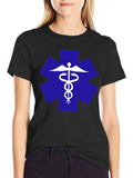 Star of Life Medical T-Shirt - EMS EMT Paramedic
