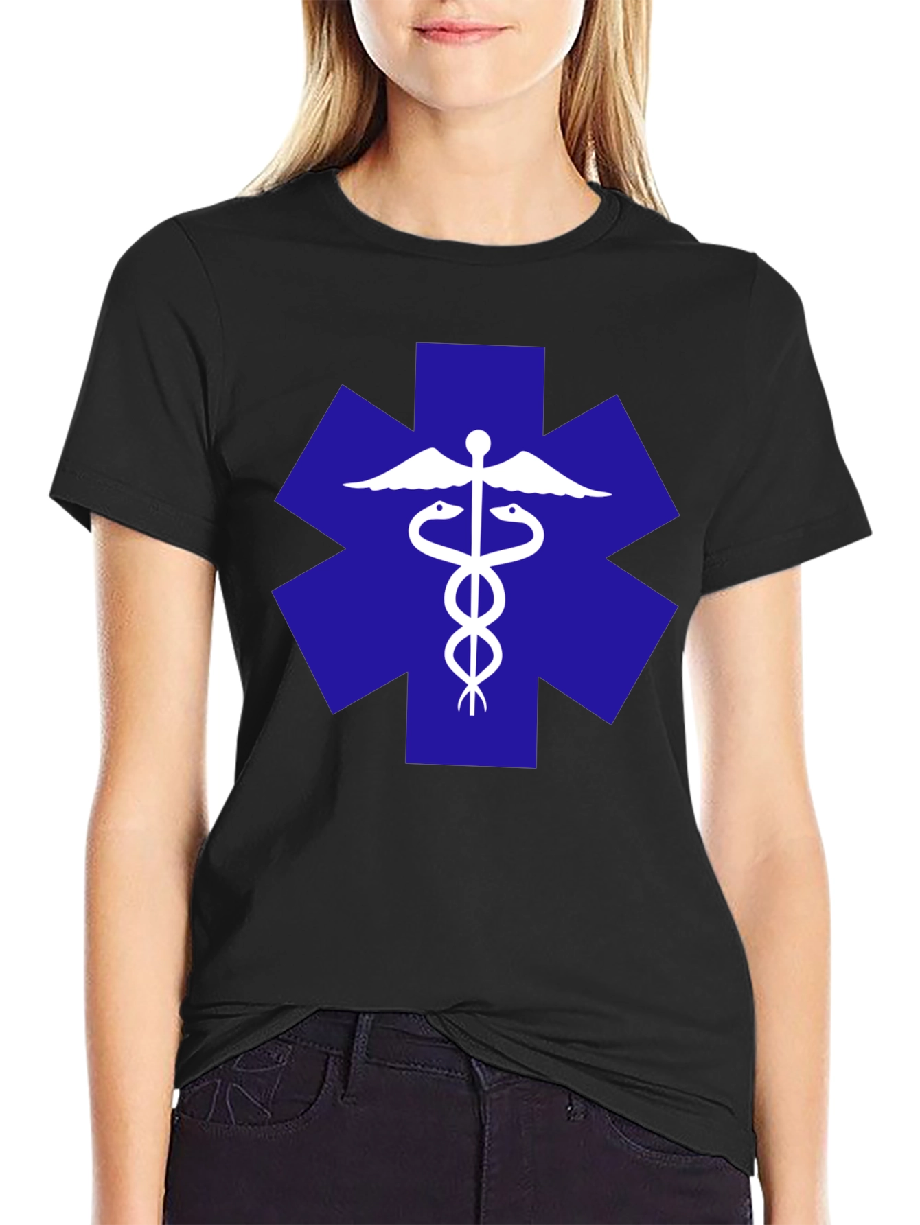 Star of Life Medical T-Shirt - EMS EMT Paramedic