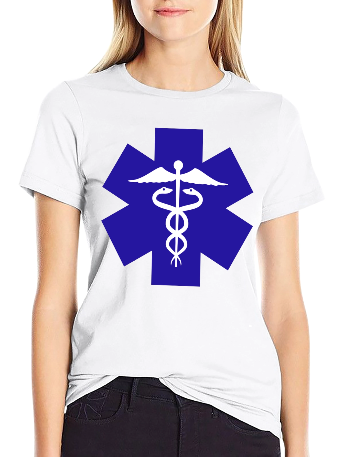 Star of Life Medical T-Shirt - EMS EMT Paramedic