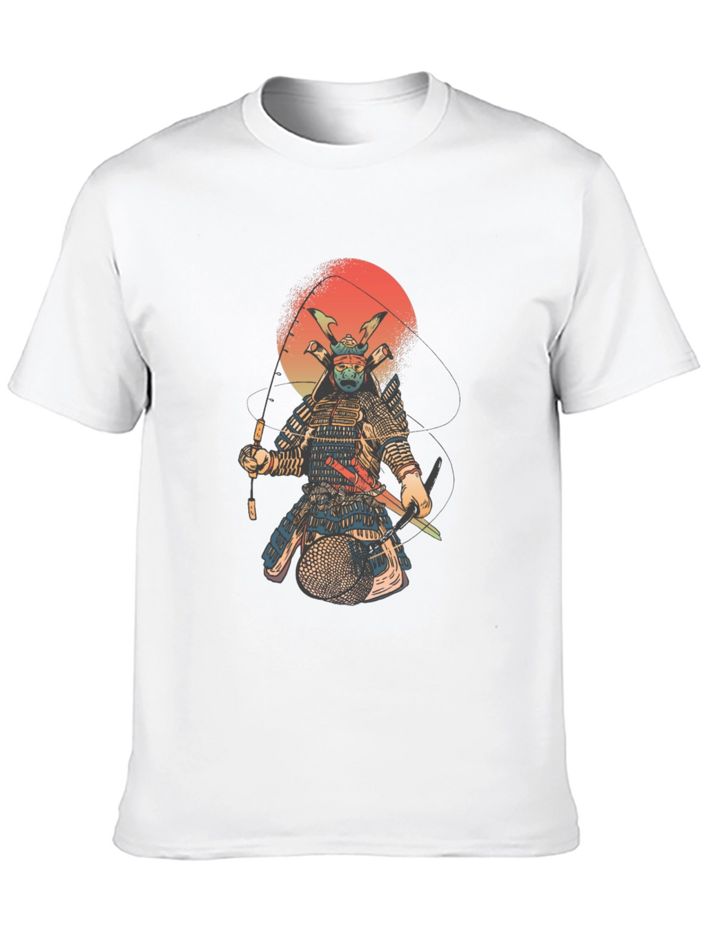 Samurai Fisherman Graphic Tee