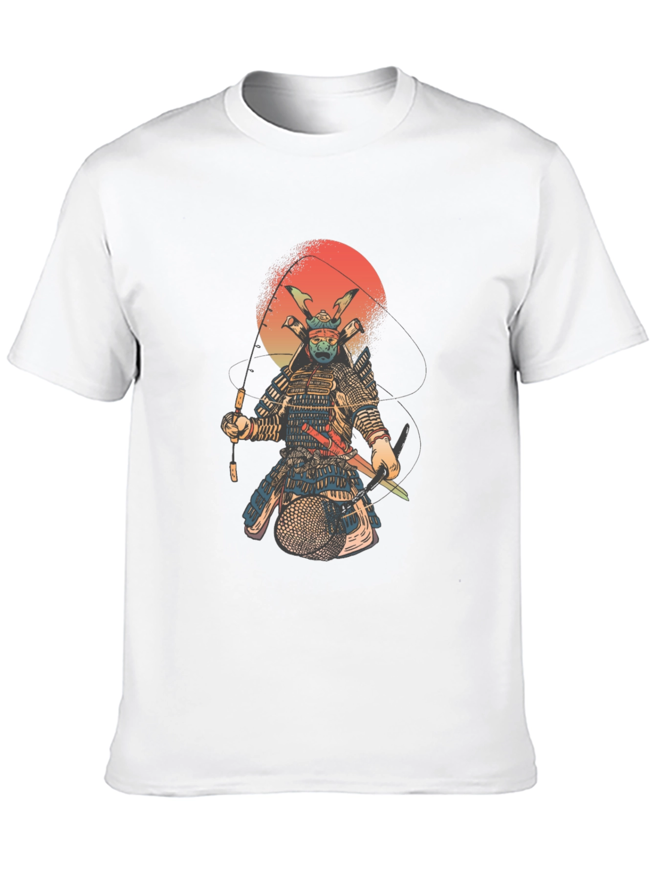 Samurai Fisherman Graphic Tee