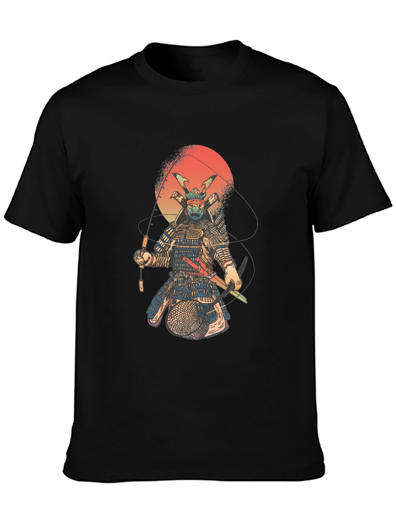 Samurai Fisherman Graphic Tee