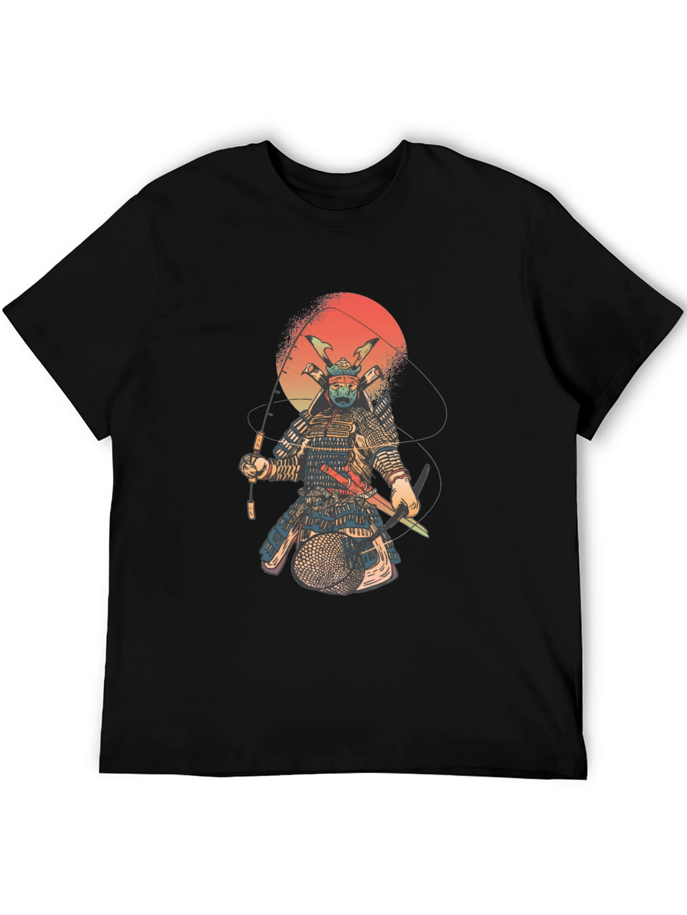 Samurai Fisherman Graphic Tee