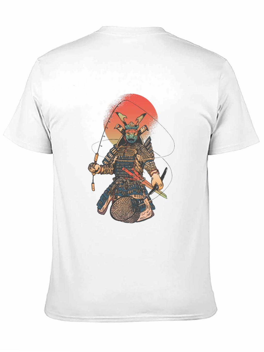 Samurai Fisherman Graphic Tee
