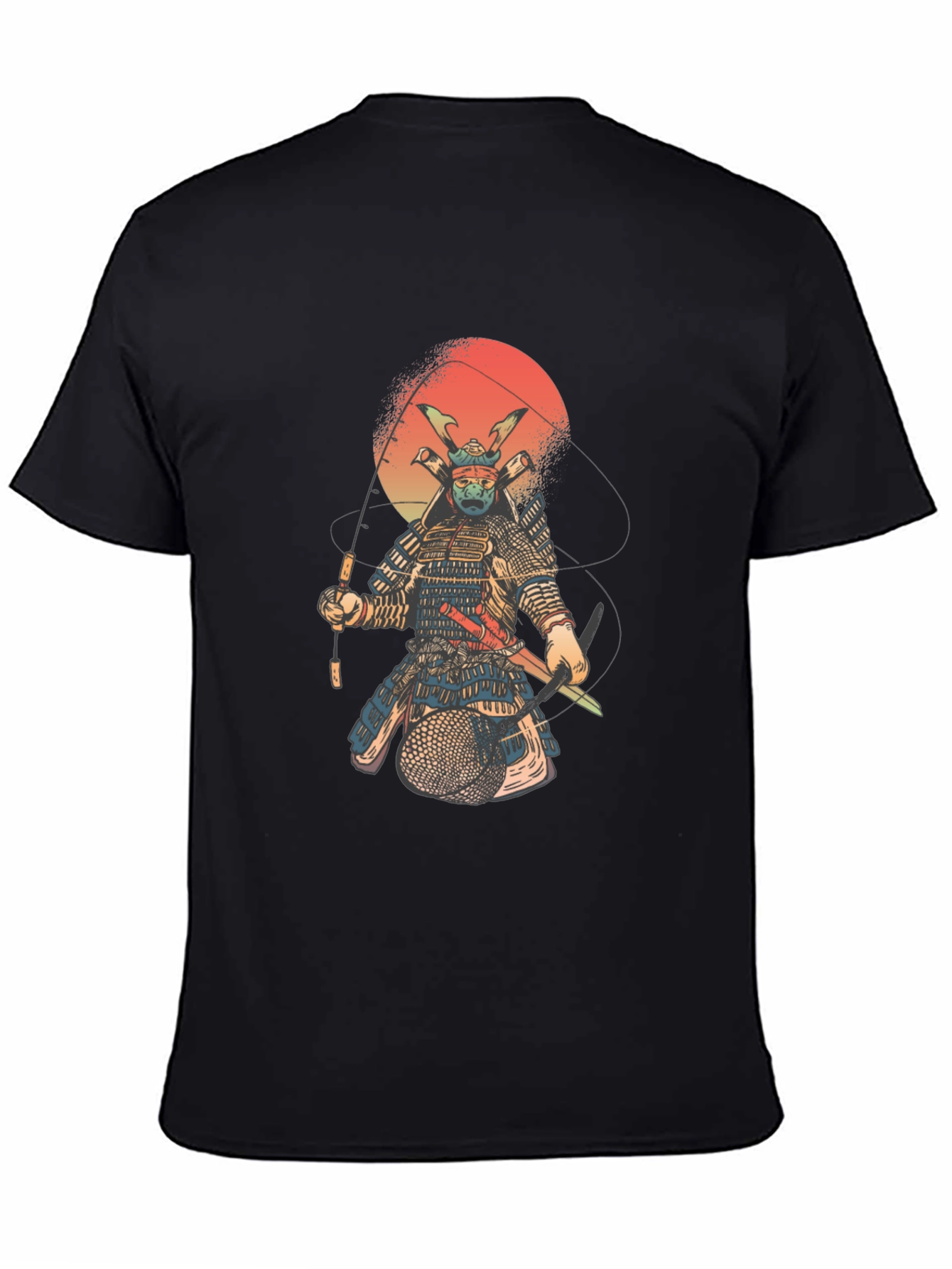 Samurai Fisherman Graphic Tee