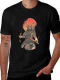 Samurai Fisherman Graphic Tee