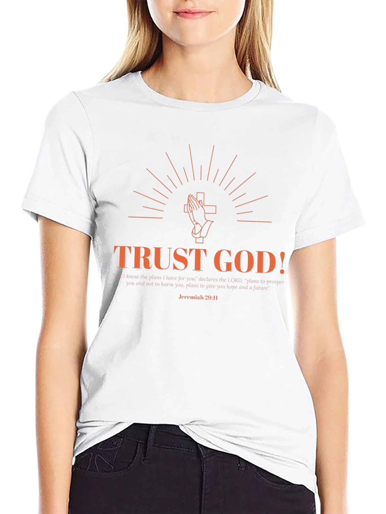 Trust God T-Shirt - Faith Inspired Tee