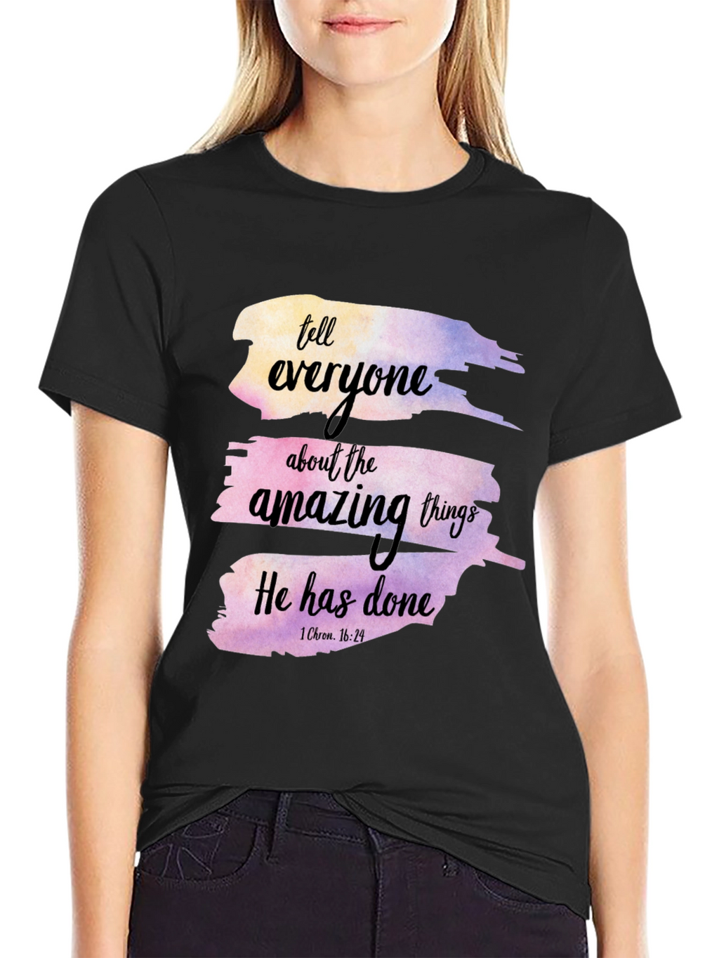 Inspirational Scripture Tee - Tell Everyone