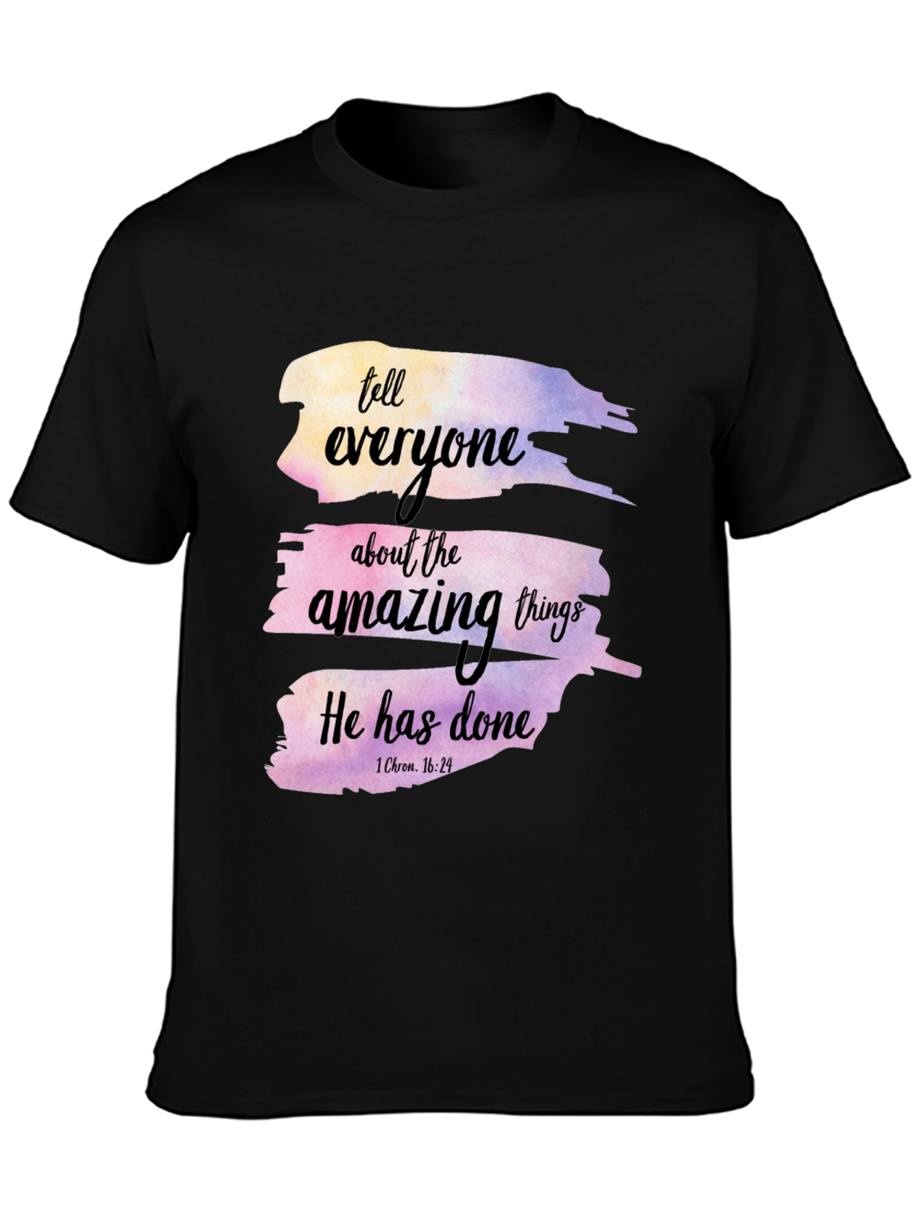 Inspirational Scripture Tee - Tell Everyone