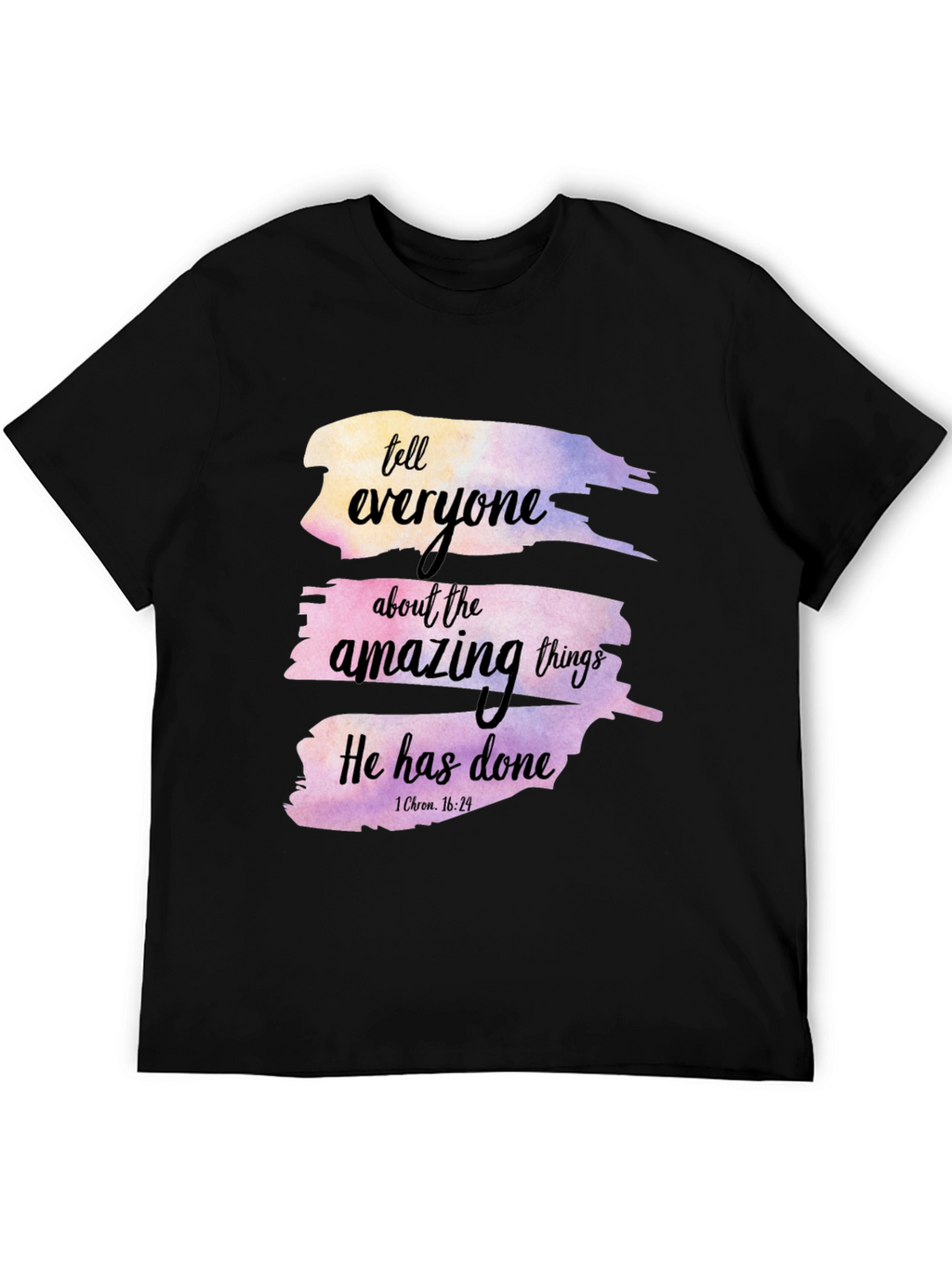 Inspirational Scripture Tee - Tell Everyone