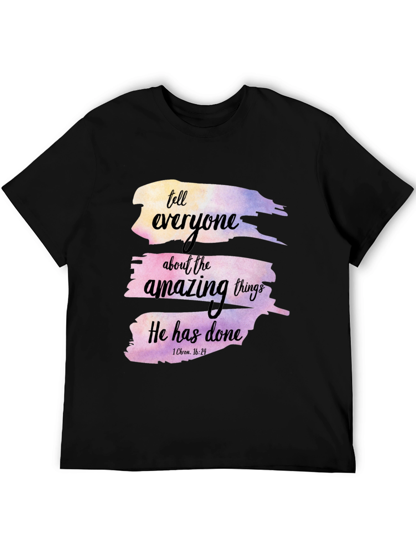 Inspirational Scripture Tee - Tell Everyone