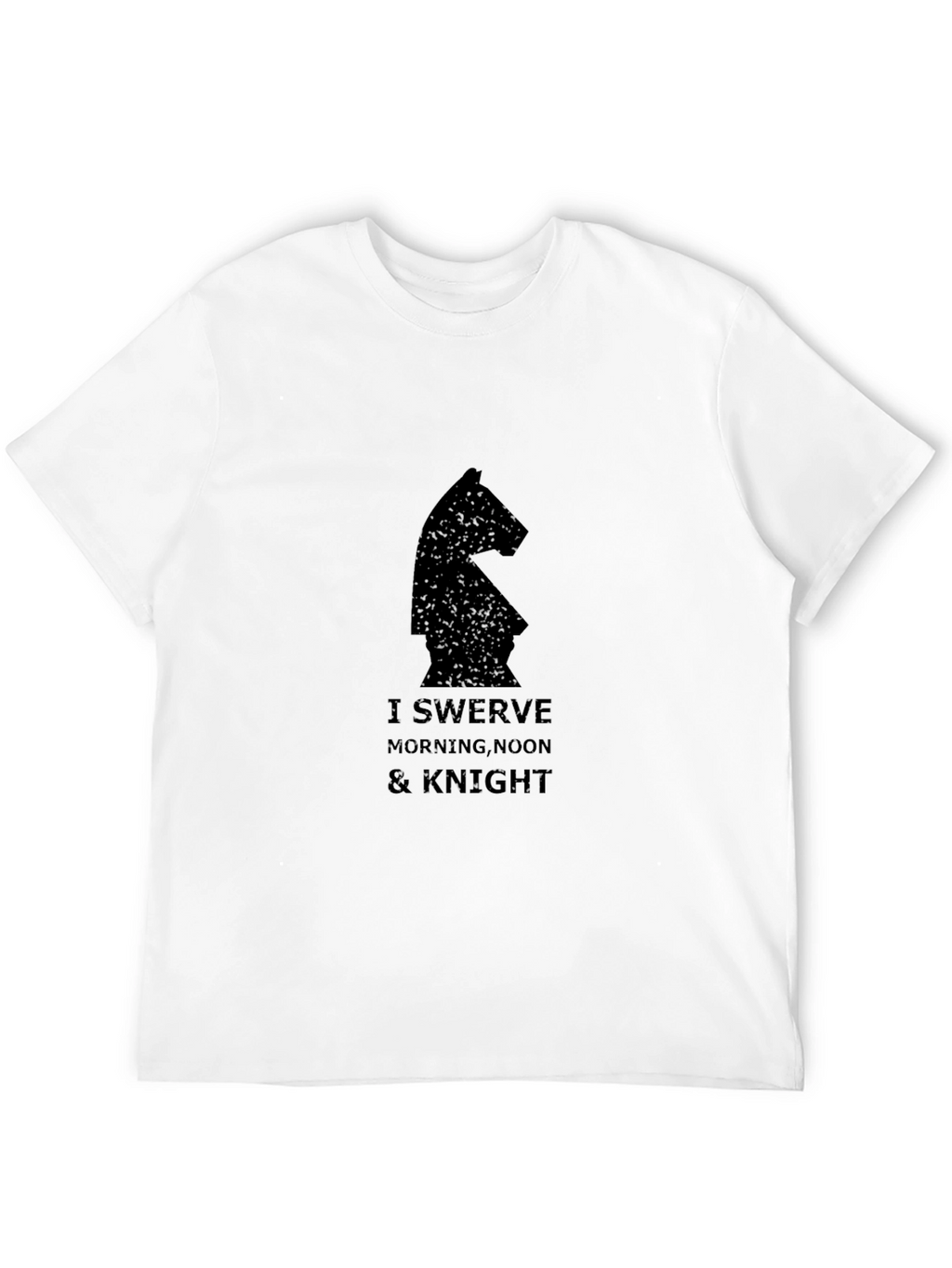 I Swerve Knight Chess Piece Graphic Tee