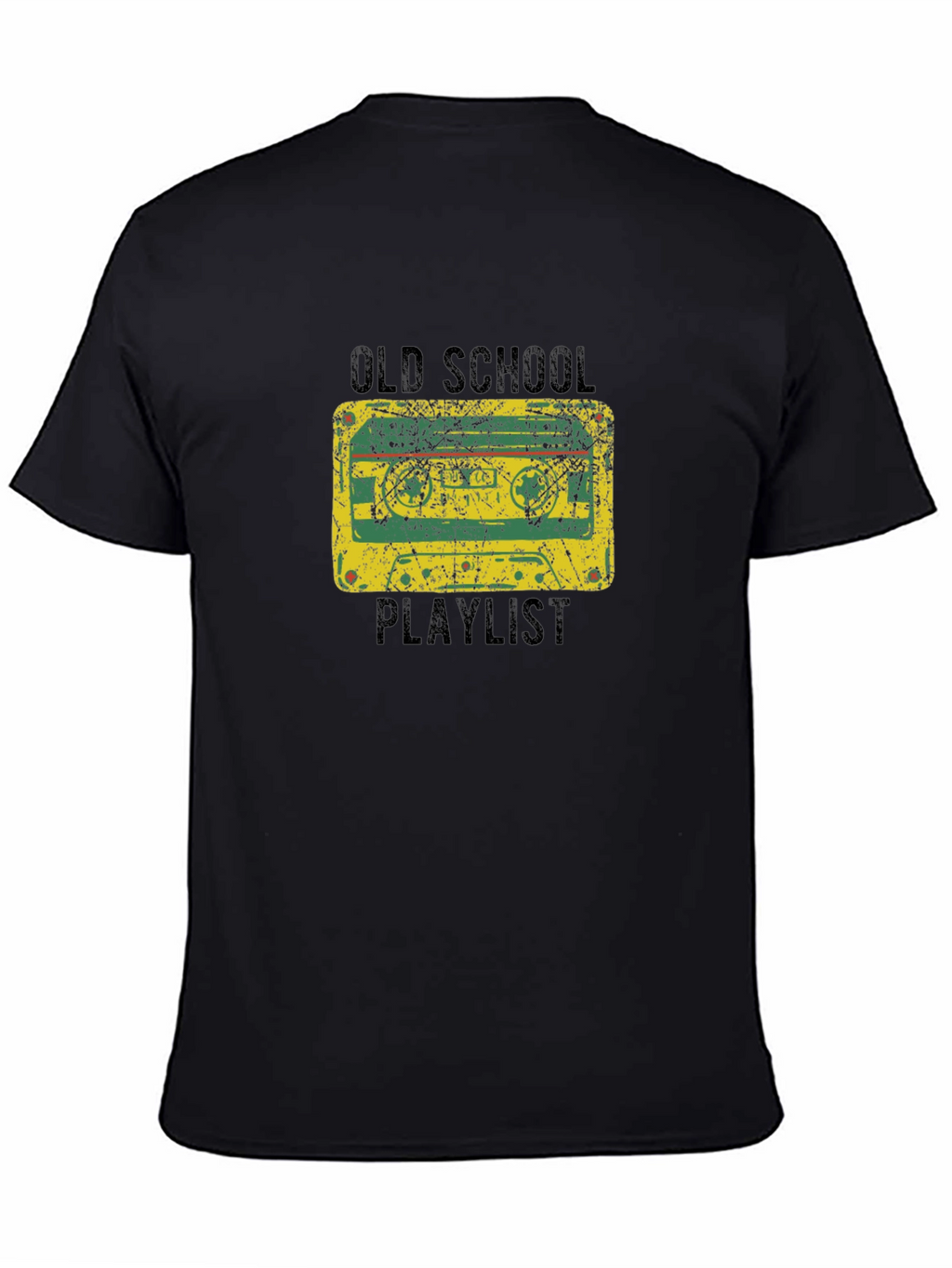 Old School Playlist Cassette Graphic Tee
