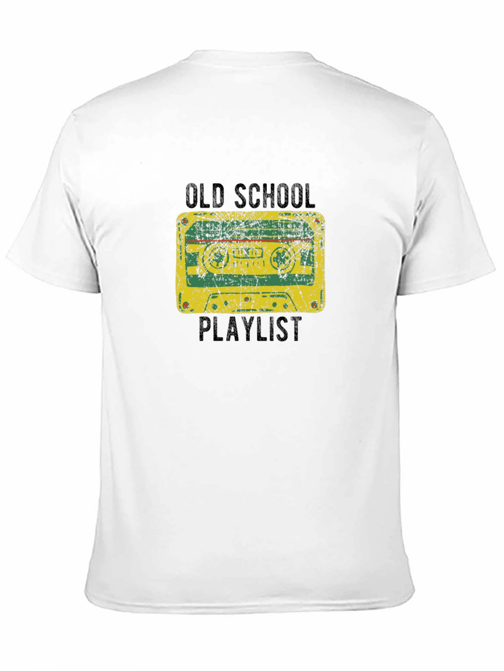 Old School Playlist Cassette Graphic Tee