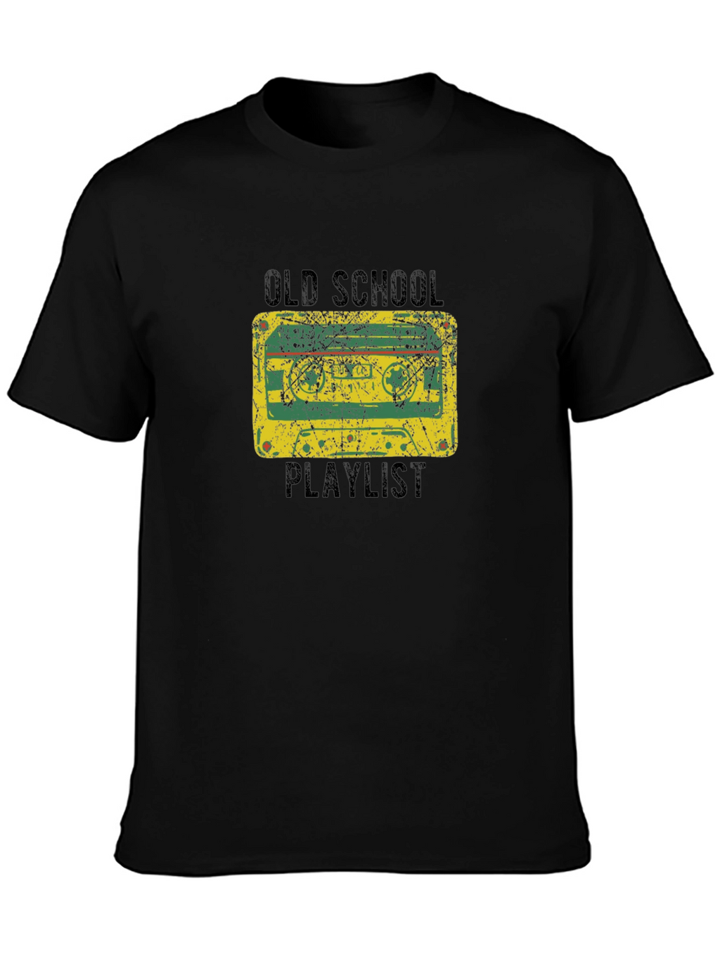 Old School Playlist Cassette Graphic Tee