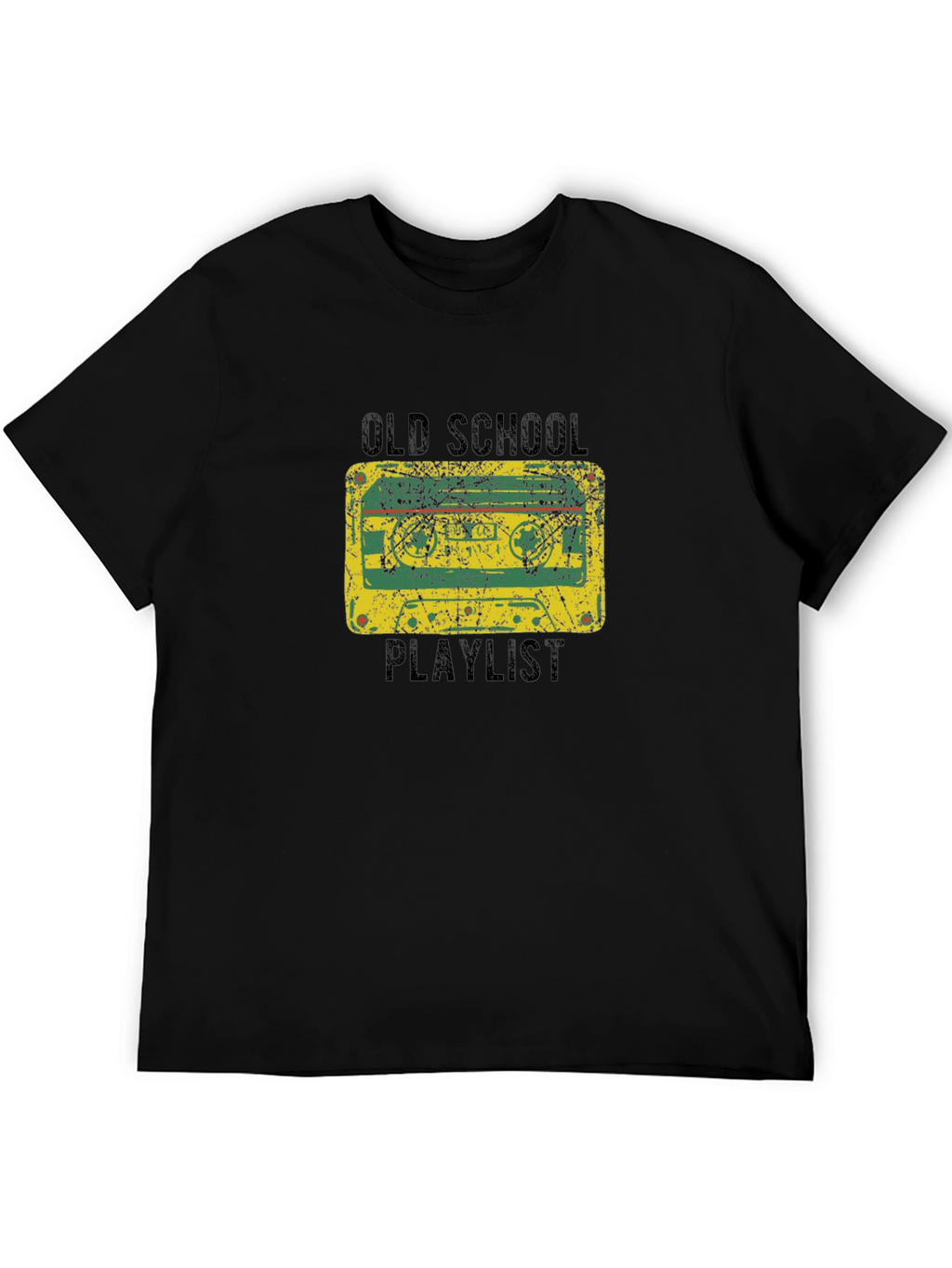 Old School Playlist Cassette Graphic Tee
