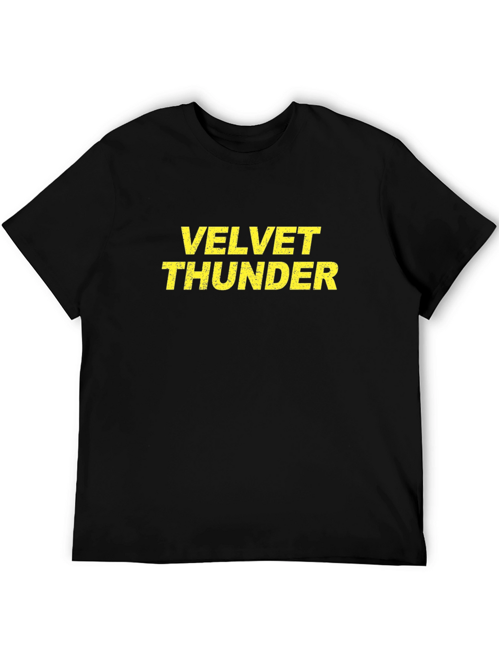 Velvet Thunder Graphic Tee - Black
