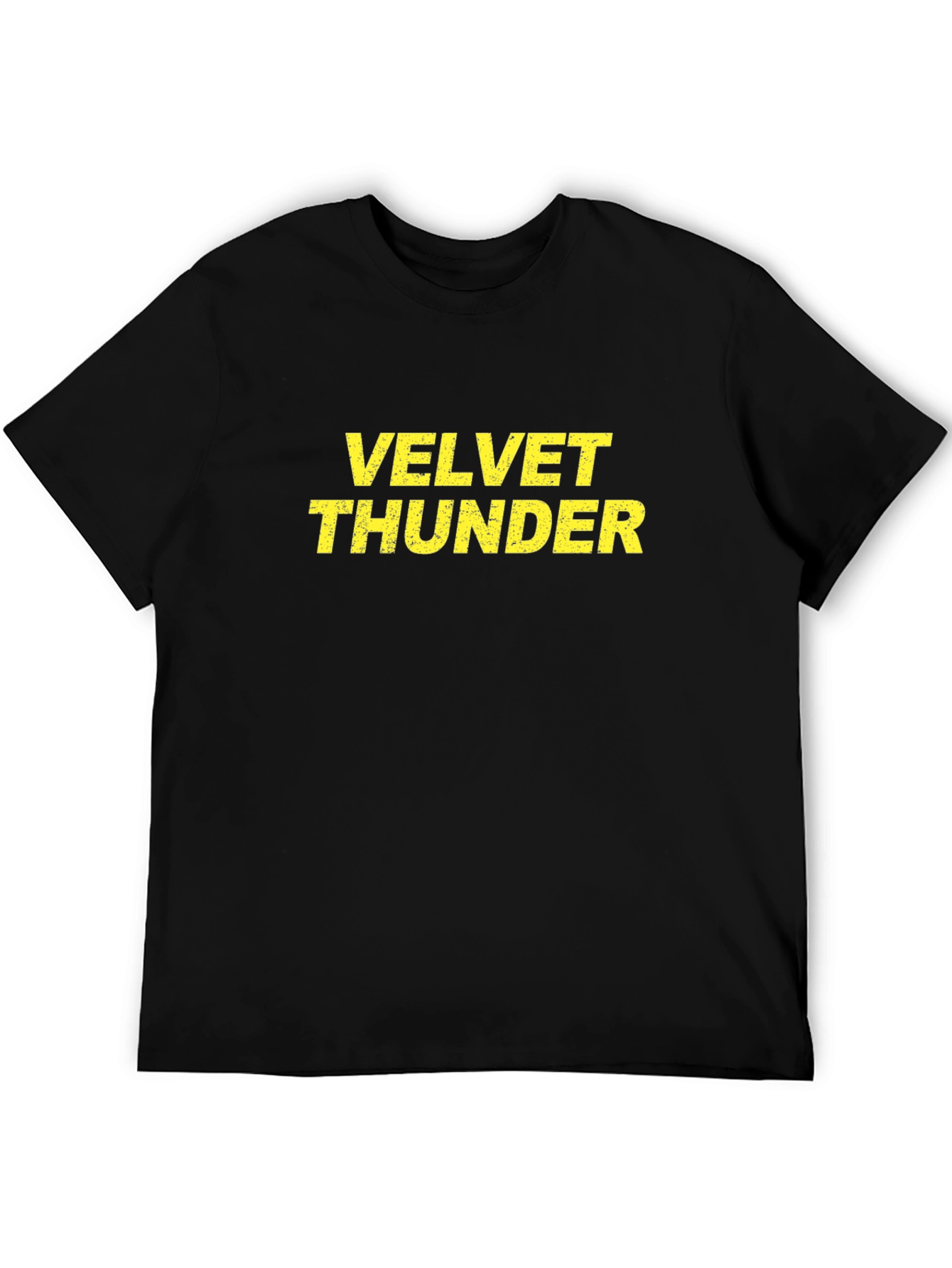Velvet Thunder Graphic Tee - Black