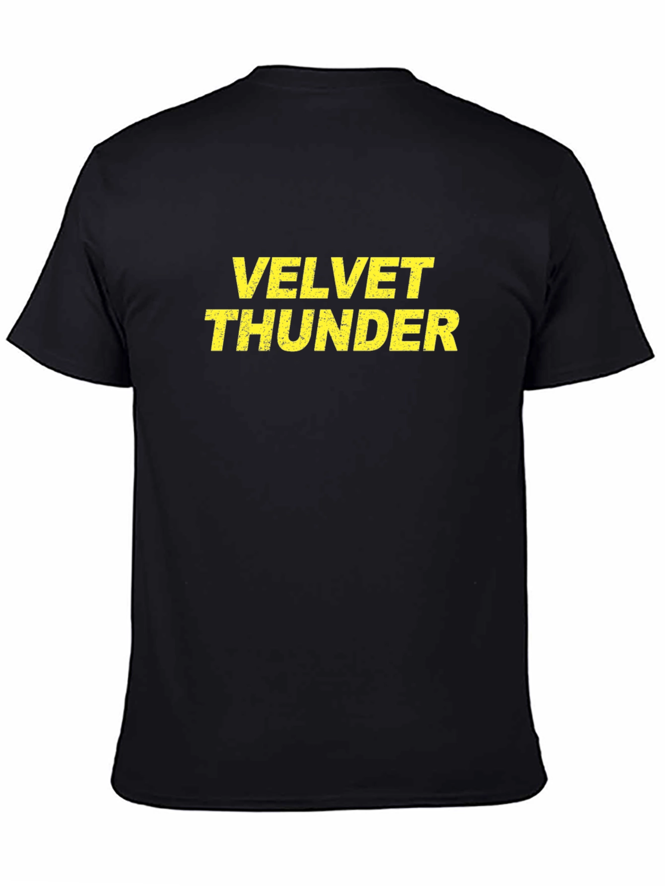 Velvet Thunder Graphic Tee - Black