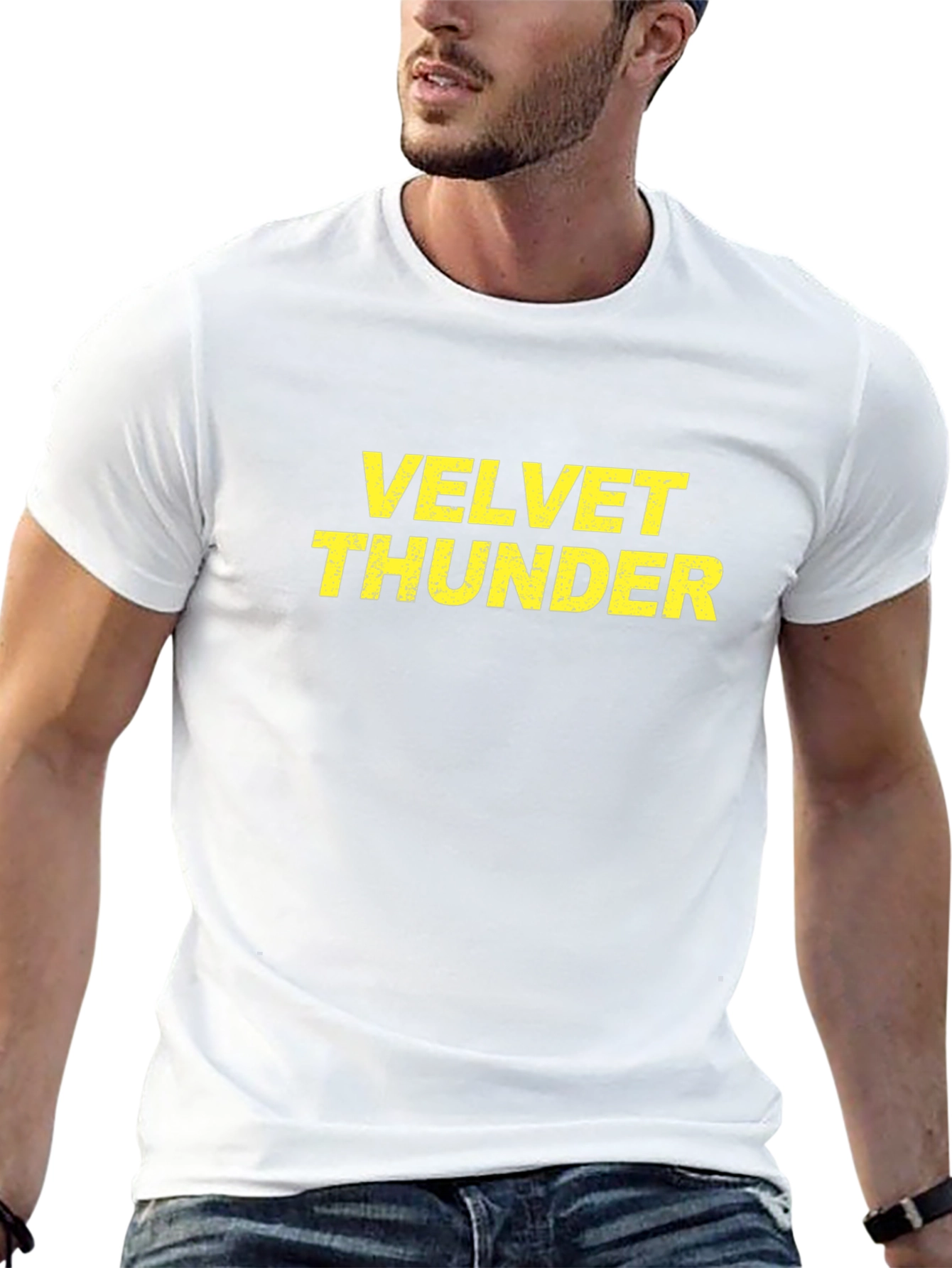 Velvet Thunder Graphic Tee - Black